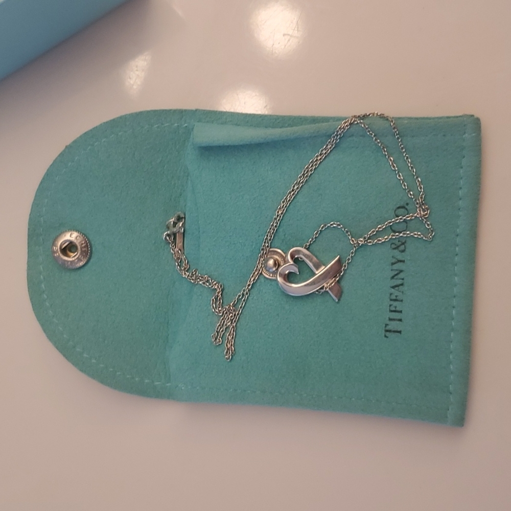 Tiffany new bagged boxed was mine never used gorgeous Paloma Picasso heart ❤️